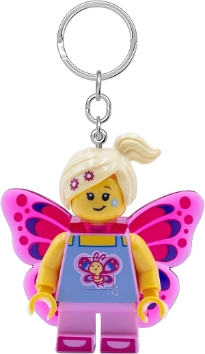 LEGO Iconic porte-clés lumineux – Fille papillon