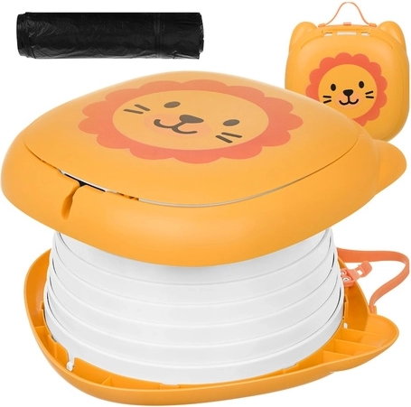 Pot de voyage pliable pour enfants – lion KRUZZEL