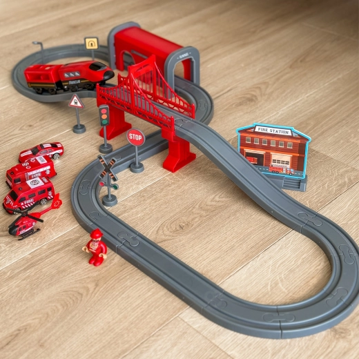 Circuit modulable avec pont et tunnel