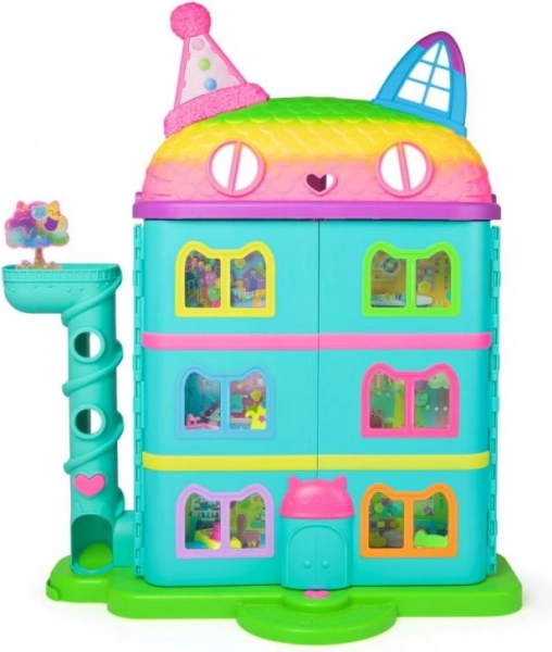 GABBY'S DOLLHOUSE maison de fête des chats avec figurine