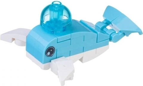 Mini kit de construction Baleine de L-W Toys