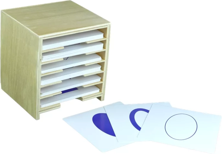 Convient aux cartes géométriques et au travail Montessori