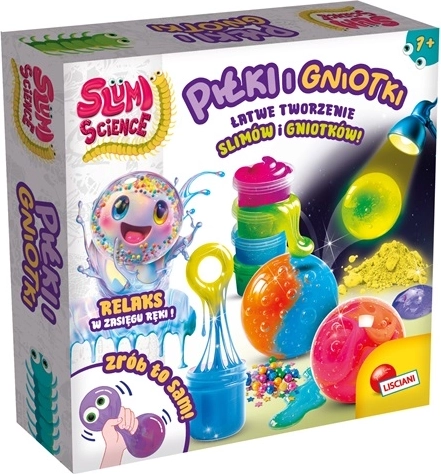 Lisciani Slumi kit créatif pour balles de slime et balles antistress à presser