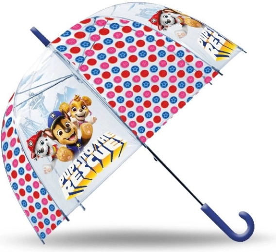 Parapluie enfant transparent PAW Patrol 46 cm