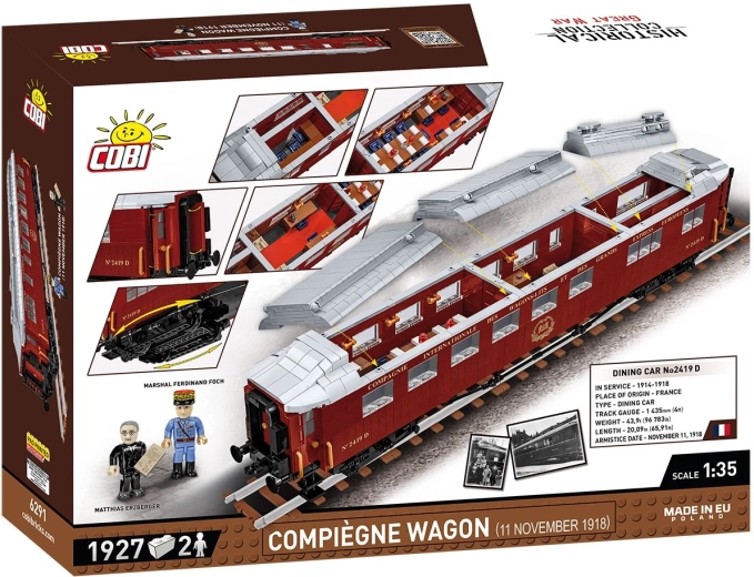 Wagon historique à l’échelle 1:35