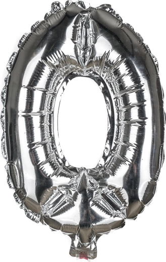 Ballon en aluminium chiffre 0, 30 cm – MY PARTY