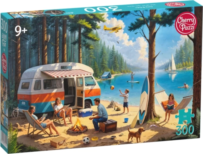 Puzzle Cherry Pazzi Camping 300 pièces