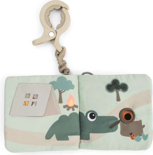 Done by Deer Livre d’éveil nomade Tiny trails, assortiment de couleurs