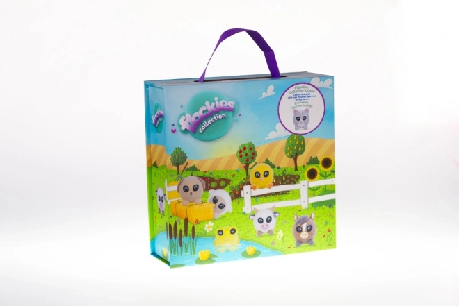 Flockies maison pour animaux avec figurine chat Caroline