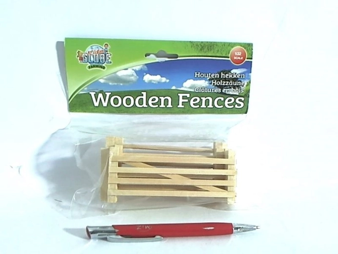 Clôture en bois Kids Globe 1:32 (6 pièces)