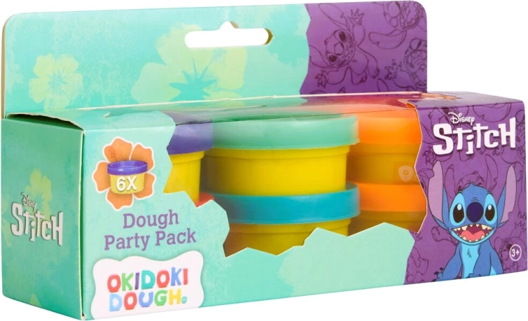Pâte à modeler Disney Stitch – set de 6 couleurs