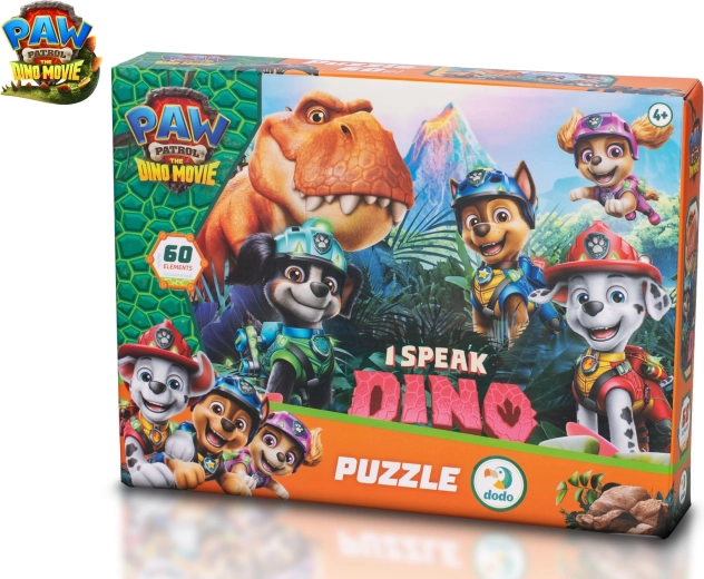 Puzzle La Pat' Patrouille : The Dino Movie, 60 pièces