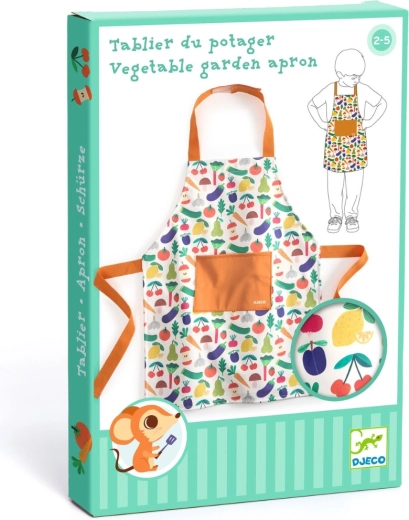 Tablier de cuisine pour enfants légumes
