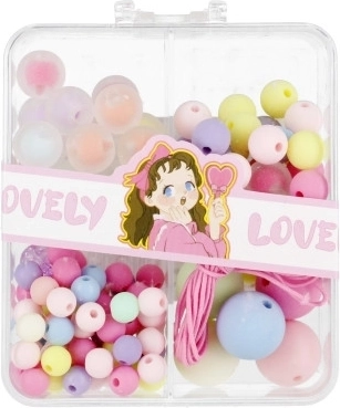 Perles colorées et pastel pour des bijoux créatifs