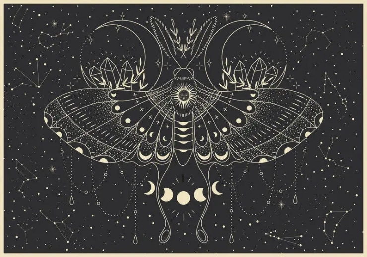 Puzzle Galaxy : Papillon Lunaire 500 pièces
