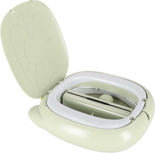 Couvercle pratique et assise confortable