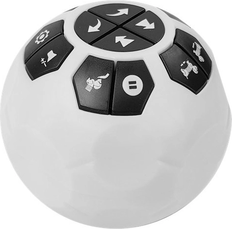 Commande avec la télécommande en forme de balle