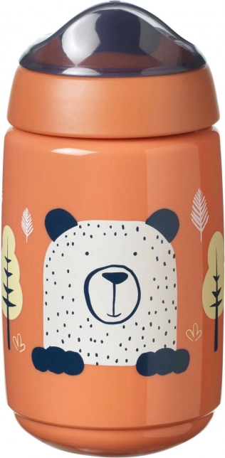 Gobelet anti-fuite Superstar avec bec souple Rouge 390ml pour enfants dès 12 mois
