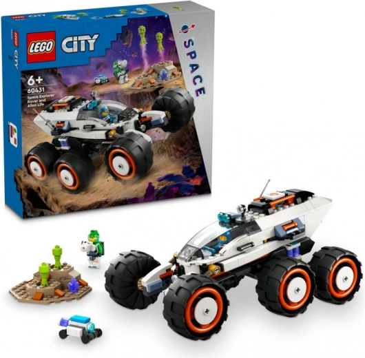 LEGO City rover spatial et exploration de la vie extraterrestre
