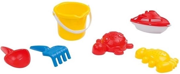 Set de plage Dolu avec bateau et accessoires