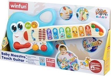 Guitare tactile colorée pour enfants