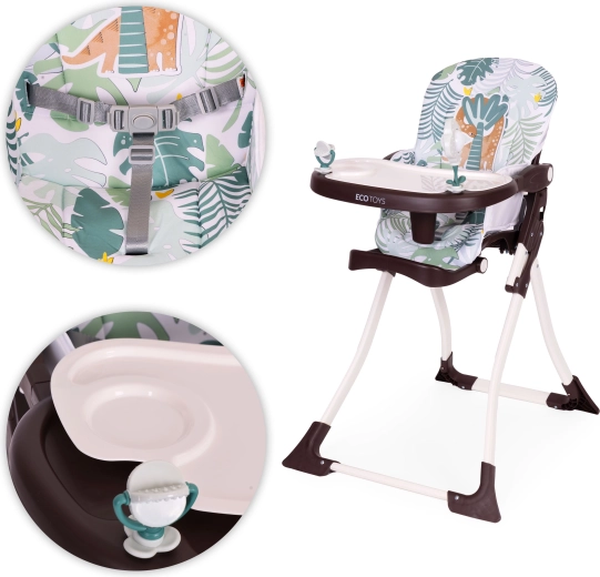 Plateau double avec jouets interactifs