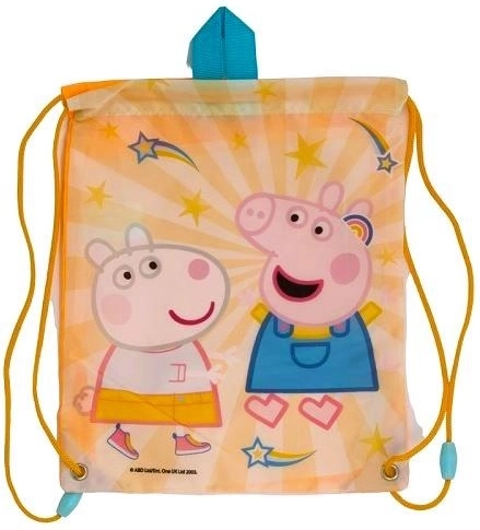 Sac à dos cordelette Peppa Pig - 1 pièce