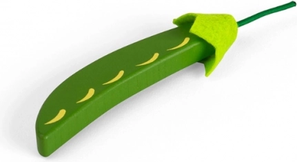 Bigjigs Toys petits pois en bois, 2 pcs
