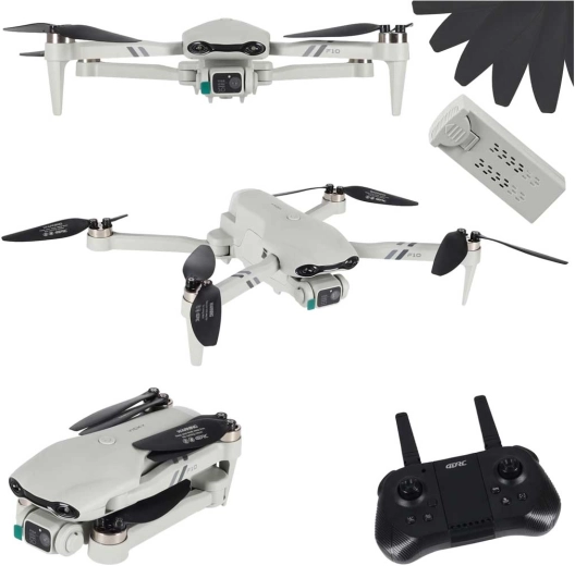 Drone RC pliable 4DRC avec caméra FPV Wi‑Fi et moteur brushless
