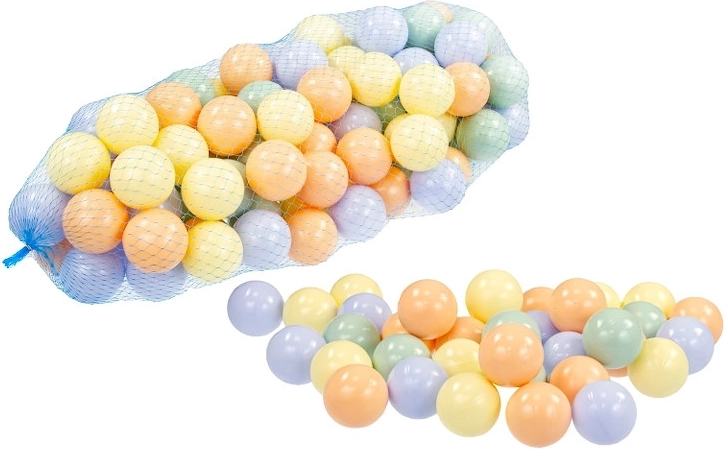 Balles en plastique colorées pour piscine - 100 pièces