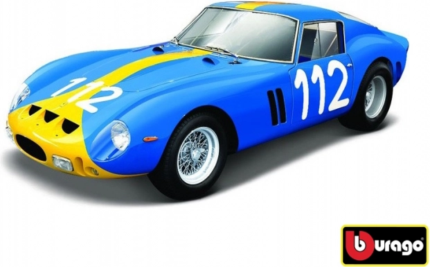 Modèle Bburago voitures 1:24 Ferrari 250 GTO bleu