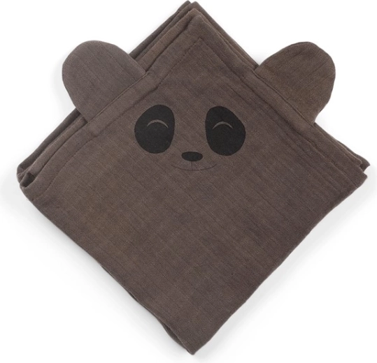 Langettes en mousseline NUUROO Bjork panda falcon (2 pcs)