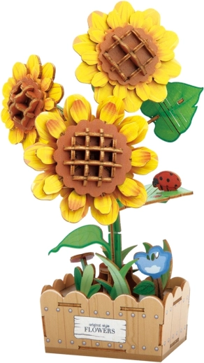 2Kids Toys puzzle 3D en bois Tournesol