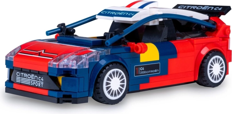 Set de construction CaDA Citroën C4 WRC 2008 à l’échelle 1:24