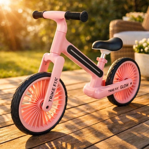 Roues EVA sans entretien et selle confortable