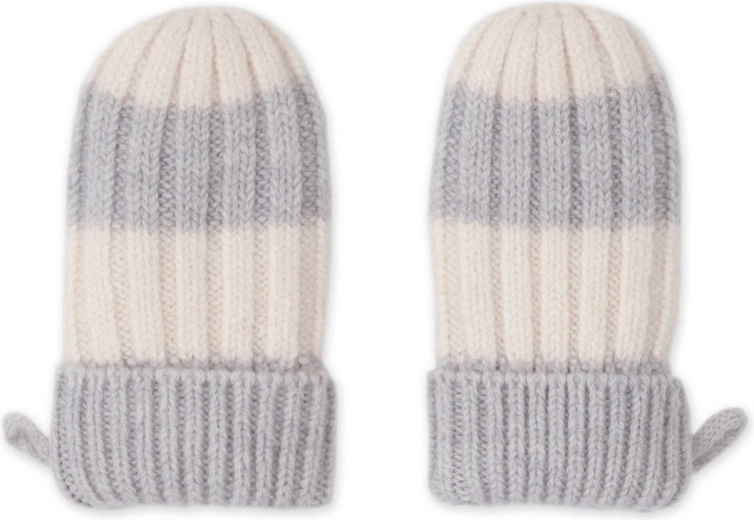 Moufles Lodger Stripe Merino Storm (0–12 mois)