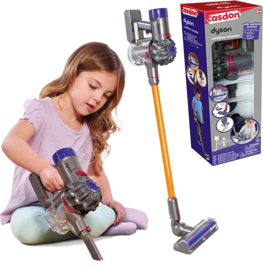 Aspirateur balai sans fil Dyson Casdon pour enfants avec son