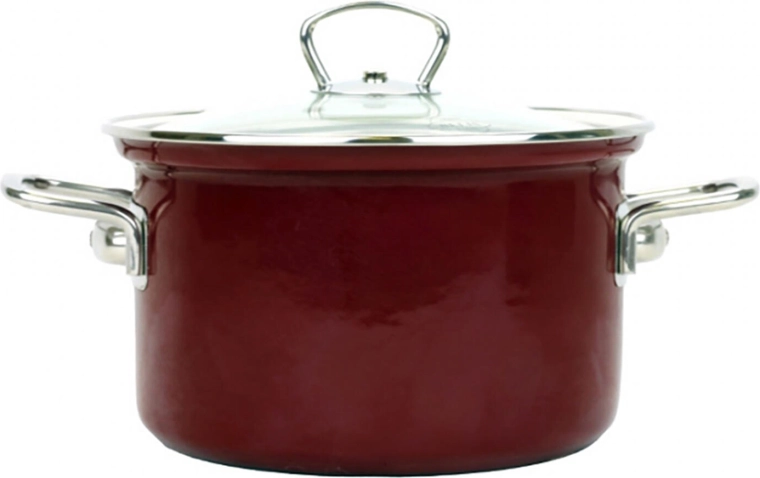 Casserole BELIS Eco-Ceramic 18 cm avec couvercle en verre