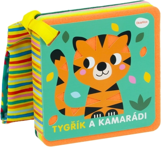 Livre en tissu pour poussette Tigrou et ses amis