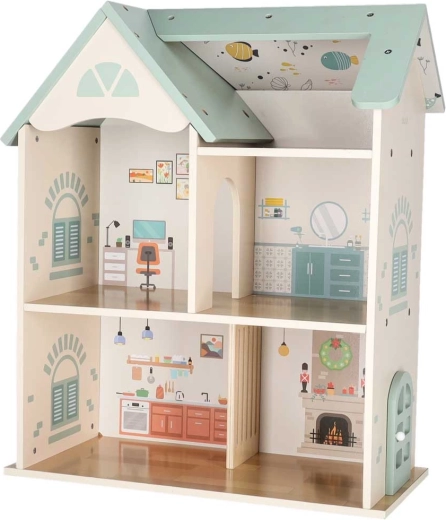 Construction en bois robuste et design mat