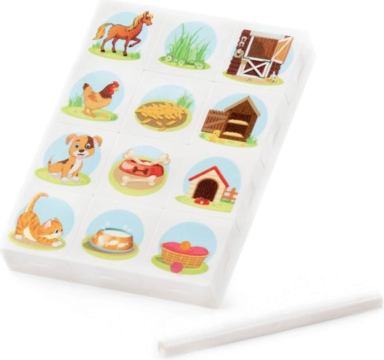 Illustrations claires et pièces résistantes