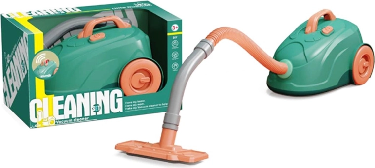 Aspirateur pour enfants – jouet à piles - 1 pièce