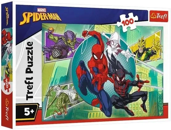 Puzzle Spider-Man Masque d’araignée, 100 pièces