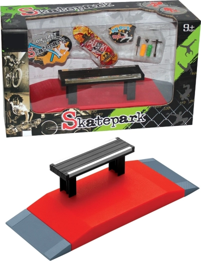 Skateboard avec banc – 3 variantes