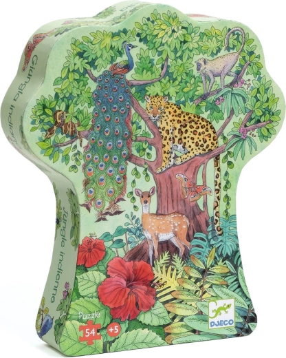 Puzzle Djeco Jungle indienne 54 pièces