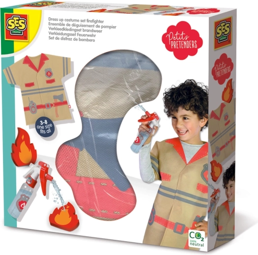 Costume de petit pompier pour le carnaval