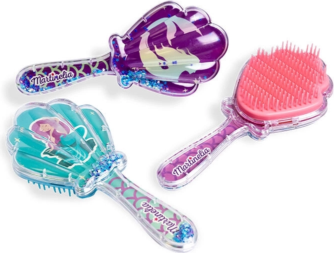 Brosse à cheveux pour enfants mermaid shell