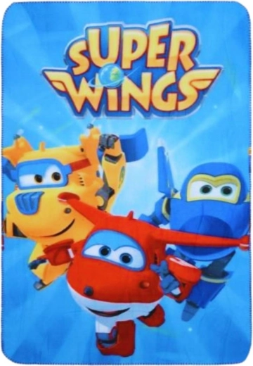 Couverture en polaire Super Wings