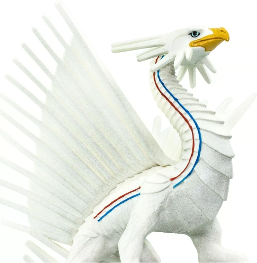 Grande figurine fantasy avec des détails impressionnants
