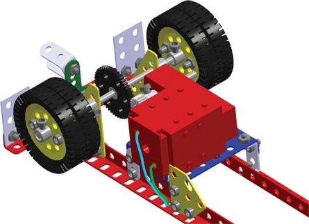 Motorisation électrique pour modèles fonctionnels